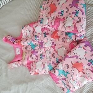 Childrens Place Kids Chest High Snow Bib Overalls with Gloves